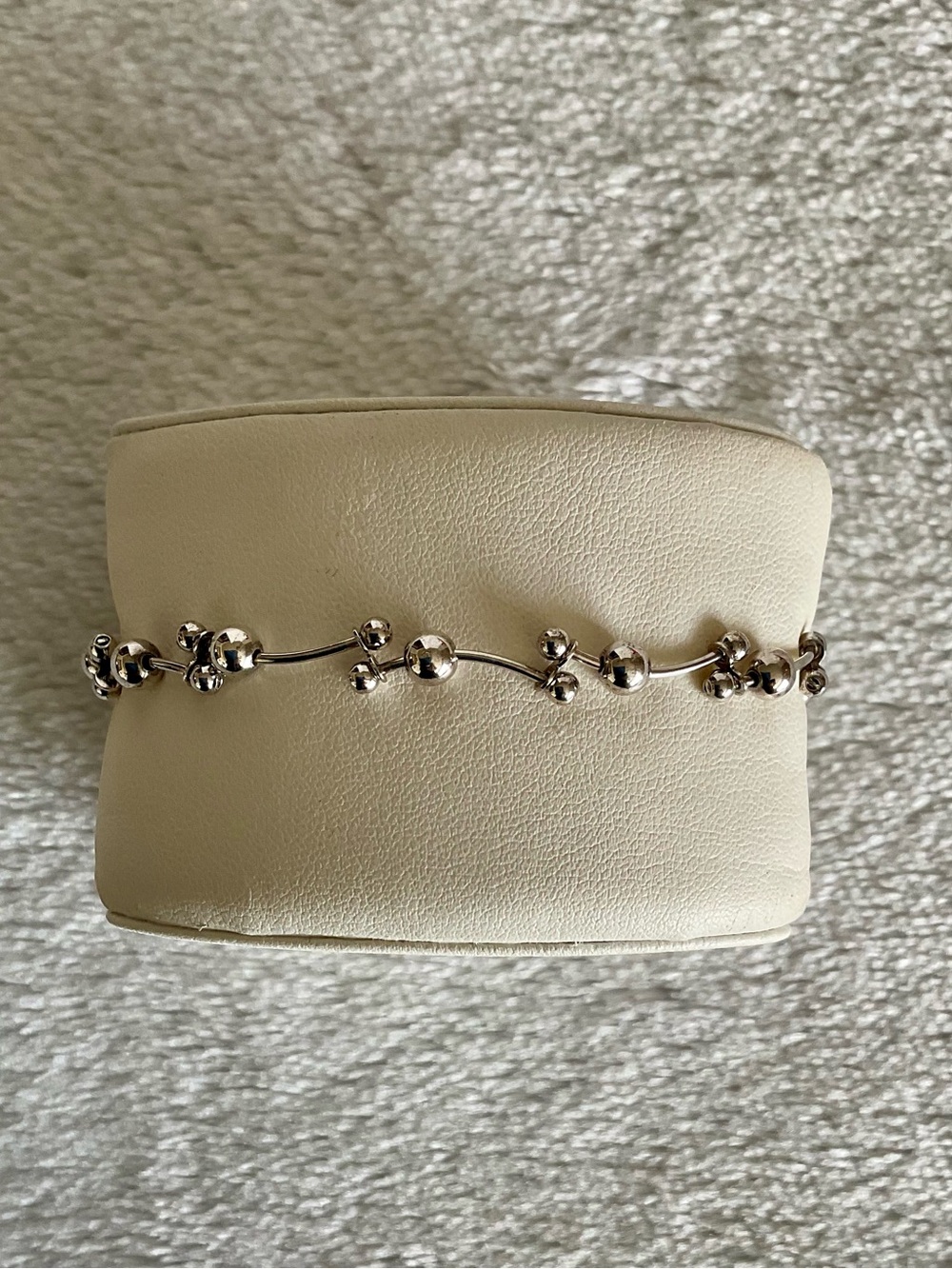 Premier Designs Silvertone Linked Bracelet